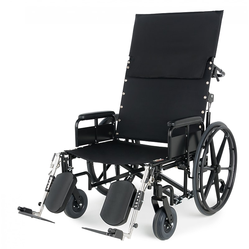 Gendron Bariatric Heavy-Duty Manual Wheelchair, 26" Seat Width, Removable Full Arm, Black (67262250R) image 1