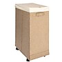 Household Essentials Rolling Hamper with Lid, Latte (HE1058)~#|#~19EA515A-8956-4476-ACD8952F2871B289_sc7
