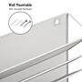 Mind Reader 5-Pocket Metal Mesh Mountable Wall File, Letter Size, White (MAGSTACK-WHT)~#|#~19EB49F0-AF92-4681-A672013786936A9D_sc7