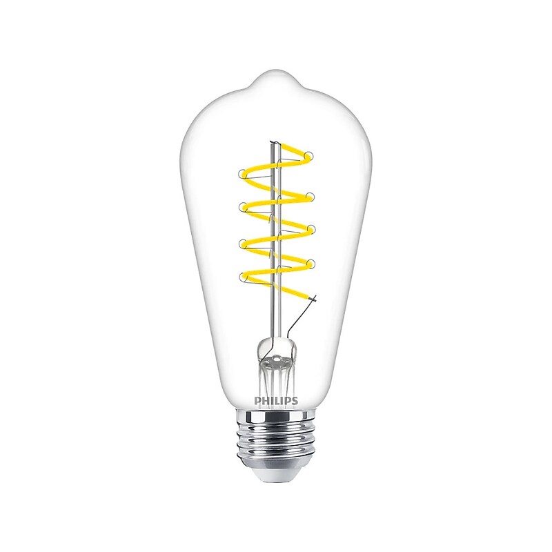 Philips Designer Deco 5.5-Watt Daylight LED Decorative Bulb, 4/Carton (565812) image 1