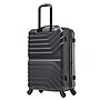 InUSA Aurum 25.98" Hardside Suitcase, 4-Wheeled Spinner, TSA Checkpoint Friendly, Black (IUAUR00M-BLK)~#|#~19F47D76-D90C-444C-960B503873E9B4A6_sc7