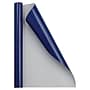 JAM Paper Short Mini Roll Wrapping Paper, 26.3 sq. ft., Royal Navy Blue, 2/Pack(165S25263rbg)~#|#~19F62750-F48D-41A4-A8ADA1297B681E5F_sc7