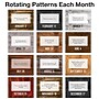 2026 Global Printed Products Woodgrain 6" x 6" Day-to-Day Calendar (GPP-0043)~#|#~19F63FAE-8FCF-49C3-BD18260BDC61574C_sc7