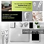 GoGreen Power 15' Extension Cord, 3-Outlet, 16 AWG, White (GG-19615)~#|#~19F714F0-4854-4AF2-8597EB0FFA2BE4FF_sc7