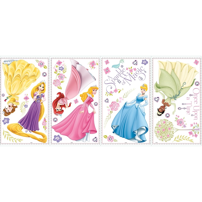 York Wallcoverings Disney Princess - Glow Princess Contemporary Decals, Music, Movies & TV (RMK1903SCS) image 1