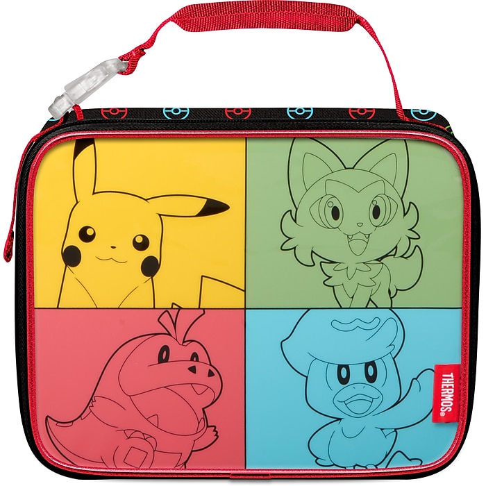 Thermos Kids Pokémon Insulated Soft Lunch Bag, Multicolored (K225032006ST)