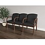 Lesro Weston 3-Seat Tandem Seating, Open House Graphite/Riftwood Walnut (WS3103.WRW-01OHGP)~#|#~1A0A6C8B-7BFB-483C-BF670D2ADDD28C72_sc7