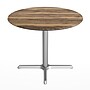 Flash Furniture TopGuard 36" Round Wood  Restaurant Dining Table and Base, Natural/Silver Base (STRD36NATT3030S)~#|#~1A0CAB1E-F894-42C2-BF5DF88AE6E0BBCB_sc7