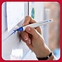 TRU RED™ Pen Dry Erase Markers, Fine Tip, Black, 4/Pack (TR61460/TR54560)~#|#~1A0D492C-81CF-4AE0-B8860CC319BA7CE8_sc7