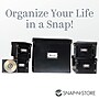 Snap-N-Store Vinyl Record Storage Container, Paperboard, Black (SNS01790)~#|#~1A191482-C2FD-4DC1-881CF1B98831333A_sc7