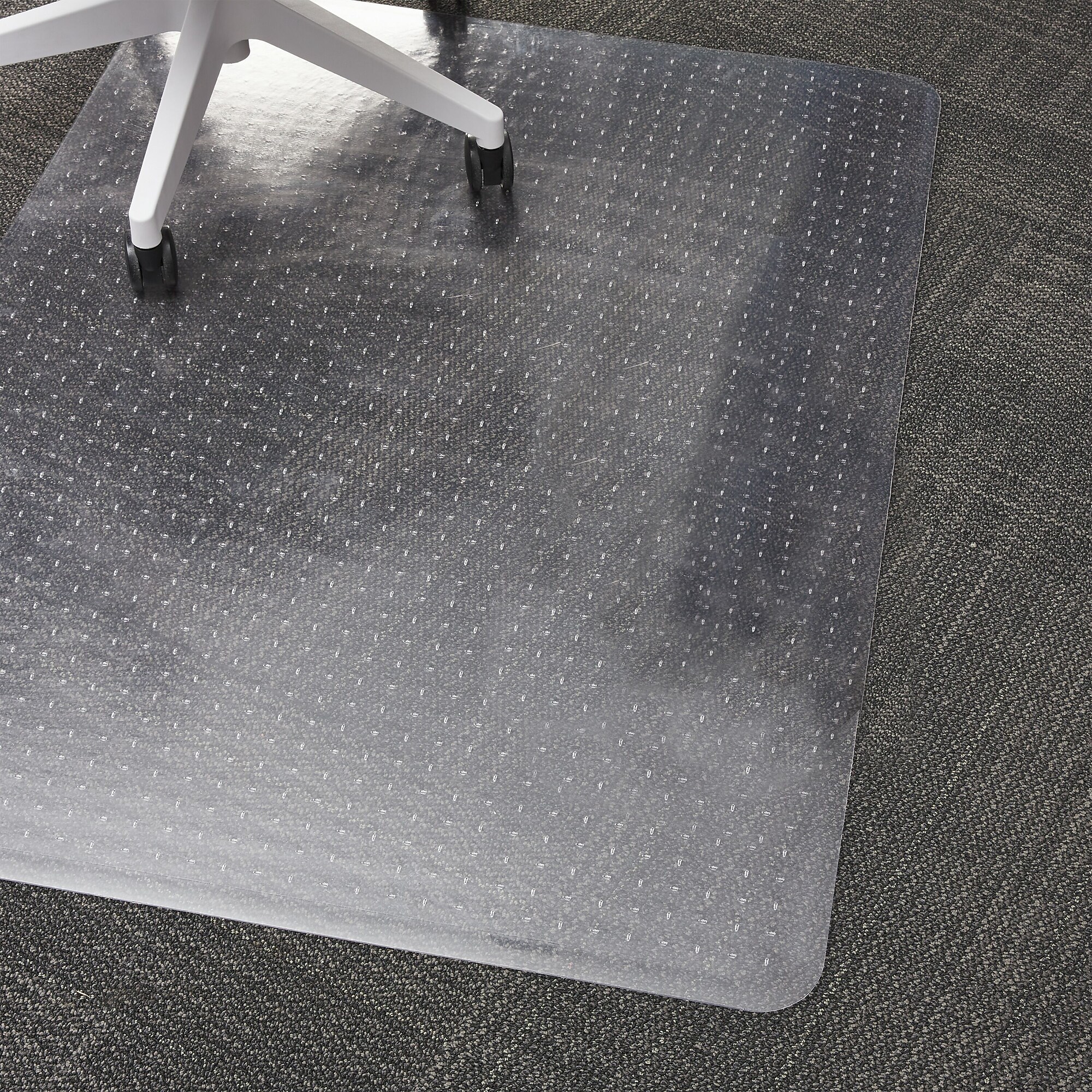 Staples Office Chair Mat, Clear Floor Mats, Low-Pile Carpets, 60 x 46 Inch, Smooth Glide Sansujyuku sansujyuku.com