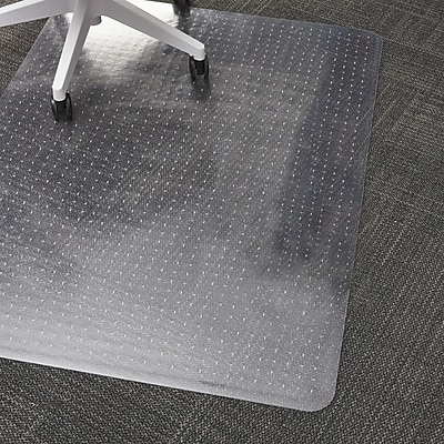 Staples Office Chair Mat, Clear Floor Mats, Low-Pile Carpets, 60 x 46 Inch, Smooth Glide Sansujyuku sansujyuku.com