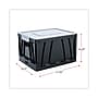 Universal Collapsible Crate, 17 1/4 X 14 1/4 X 10 1/2, Black/gray, 2/pack~#|#~1A19CE8A-B30F-4AAF-8E450E448BC1C7A6_sc7