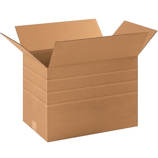 17.25" x 11.5" x 12" Multi-Depth Shipping Boxes, 25/Bundle (MD171112R)~#|#~1A1DD6EE-ECF4-4E3F-B9FA190C2C17B2F8_sc7