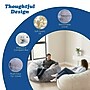Sealy Bala Faux Fur Foam Bean Bag Chair, Grey (59939)~#|#~1A2C9C81-52E4-4074-8A56EC1F2386A8C0_sc7