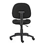 Boss Armless Ergonomic Fabric Swivel Task Chair, Black (B315-BK)~#|#~1A30ACE5-8F47-4180-BE236DD5181F8581_sc7