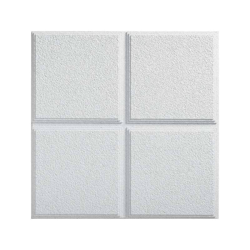 Armstrong CIRRUS Profiles Classic Step Tegular Edge Ceiling Tile, 24" x 24", White, 12/Carton (BP585A) image 1