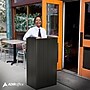 AdirOffice 46" Portable Lectern, Black (661-07-BLK)~#|#~1A342495-768A-4F05-B04DADC96D8CFB6E_sc7