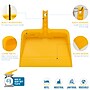 BISON LIFE Heavy Duty 11.5" Plastic Handheld Dustpans, Yellow, 6/Pack (BPES-HHDP-PL-Y-6)~#|#~1A36A593-E2DD-465D-B70A670B75B10AB4_sc7