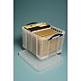 Really Useful Box 33.8 Quart Storage Box with Latching Lid, Plastic, Clear (US17C)~#|#~1A37BC98-D1D3-44D2-B4ED2192FE224B8E_sc7