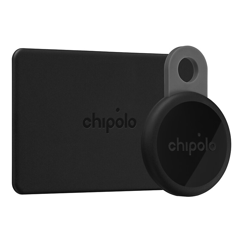 Chipolo LOOP & CARD Bluetooth Trackers, Charcoal (RAB.0000001) image 1