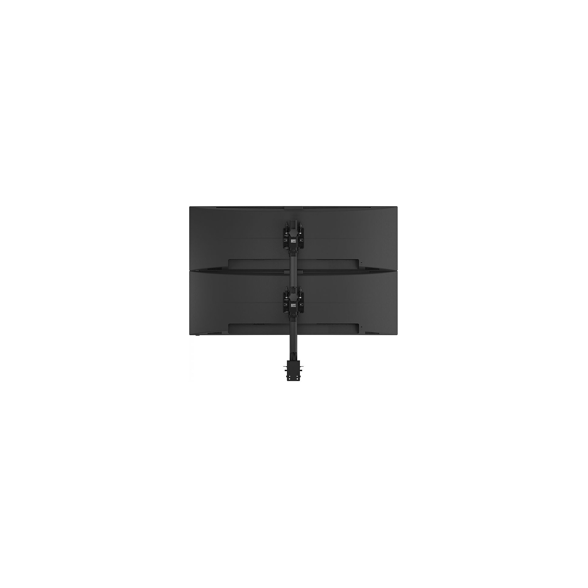 Atdec Adjustable Heavy-Duty Dual Vertical Monitor Mount, Up to 57″ Monitor, Black (AWMS-2-BT75-H-B) Sansujyuku sansujyuku.com