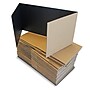 Flipside 12" x 48" Corrugated Study Carrels, Black, 24/Pack (FLP18222)~#|#~1A460E99-D0DF-4598-9E2B4939A9D4A7CE_sc7