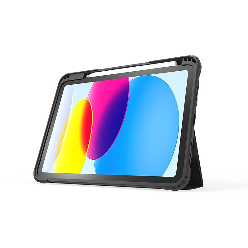 TechProtectus MagStand Rugged Folio Case for iPad 10.9'' Black (TP-BK-IP10.9F) image 1