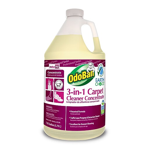 OdoBan Professional 3-in-1 Carpet Cleaner, 1 Gallon (9602B62-G4
