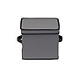 Household Essentials Medium Stackable Folding Fabric China Plate Storage Box, 8" x 10"x 10", 14 Qt., Gray (52534-1)~#|#~1A49DE72-C169-4CAC-981FE2BB919D8276_sc7