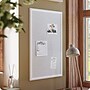U Brands Linen Bulletin Board, White Frame, 30" x 20" (7081U00-01)~#|#~1A4BA2AC-40B8-4A84-87389ECAEABB5E62_sc7