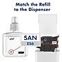PURELL Advanced 70% Alcohol Foaming Hand Sanitizer Refill for ES6 Dispenser, 1200 mL, 2/Carton (6453-02)~#|#~1A575B70-0CE0-4766-AD30B9432A020A48_sc7