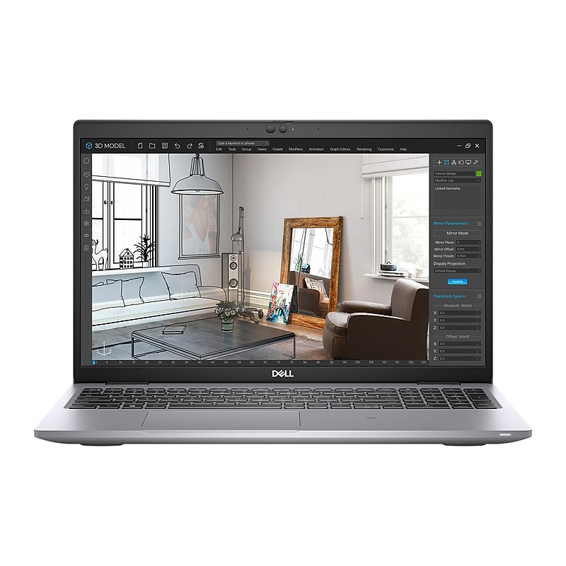 Dell Precision 3560 15.6" Refurbished Laptop, Intel Core i5-1145G7 2.6GHz, 32GB RAM, 512GB SSD, Windows 11 Pro (J5-P3560A04) image 1