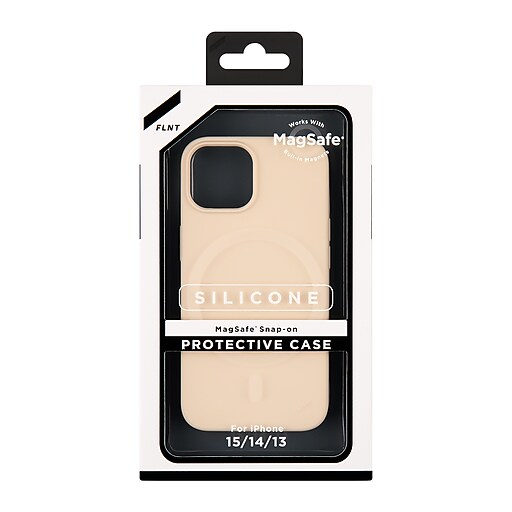 FLNT Silicone MagSafe Snap-On Protective Case for iPhone 15/14/13