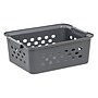 Iris Small Plastic Storage Baskets, Gray (500225)~#|#~1A5C6AD3-A5DA-42B5-BFFD0CC58EC40C94_sc7