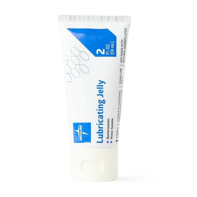 Medline Sterile Lubricating Jelly, 2 oz., 12/Box (MDS032285Z) image 1