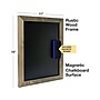 Excello Global Products Chalkboard, Magnetic, 11" x 15", Wood Frame (EGP-HD-0100-S)~#|#~1A5ECE75-55F7-4EC8-A046AFBA23F20CBD_sc7