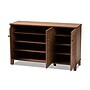 Baxton Studio Coolidge 8-Shelf Shoe Cabinet, Walnut (156-9390-HiT)~#|#~1A613C75-ED95-4D4C-A286A36CBB9A682A_sc7