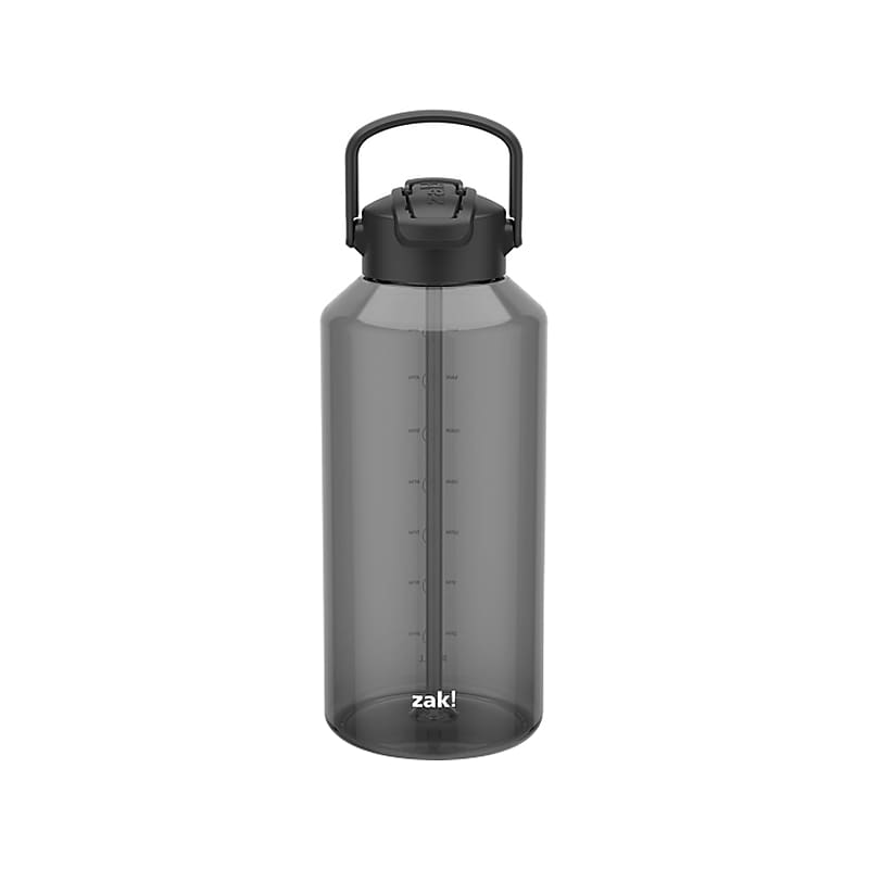Zak! Liberty Plastic Water Bottle, 64 oz., Ebony (0015-X270) image 1