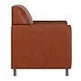 Flash Furniture Hercules Diplomat LeatherSoft Reception Chair, Cognac/Chrome Legs (BT8271CGCHR)~#|#~1A6960EA-A3C1-4578-92E26CEE1DB58111_sc7