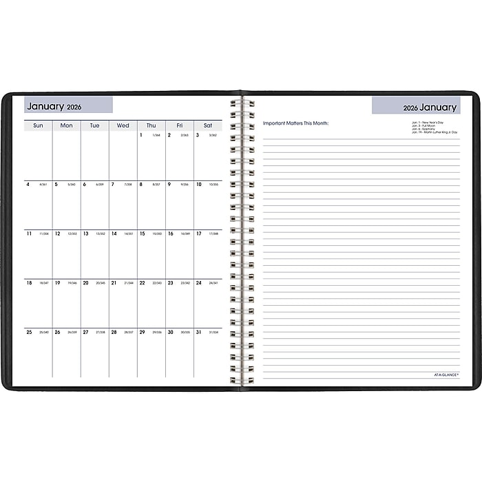 2026 AT-A-GLANCE DayMinder Executive 7