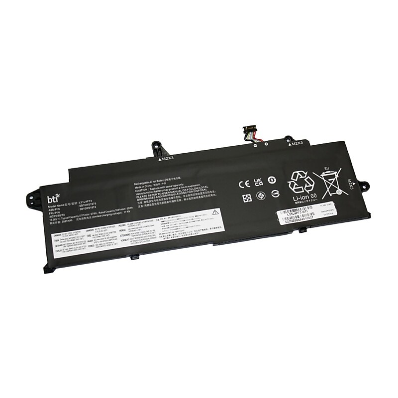 Battery Technology Lithium-Ion Battery for Lenovo Thinkpad T14s Gen 3 & 4 Laptops (5B10W51877-BTI) image 1