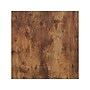 Household Essentials Crown 43.3"W x 23.6"D Laminate Coffee Table, Hickory/Black (8235-1)~#|#~1A7D8B4F-F253-4E9A-A734BCD0E37DE18D_sc7