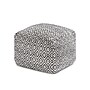 Anji Mountain Cherokee Charcoal Ivory Fabric Rectangular Pouf Ottoman (AMBPF154-2014)~#|#~1A80452F-453E-4DC7-88A0F97E4CE06326_sc7