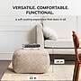 Anji Mountain Cherokee Tawny Fabric Rectangular Pouf Ottoman (AMBPF002-2014)~#|#~1A824E0E-AF74-469A-B2E28032AF334125_sc7