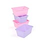 Humble Crew Small Storage Bins, Pink/Purple, 4/Pack (SM098)~#|#~1A836A60-767C-4097-B36F87974F9AAC60_sc7