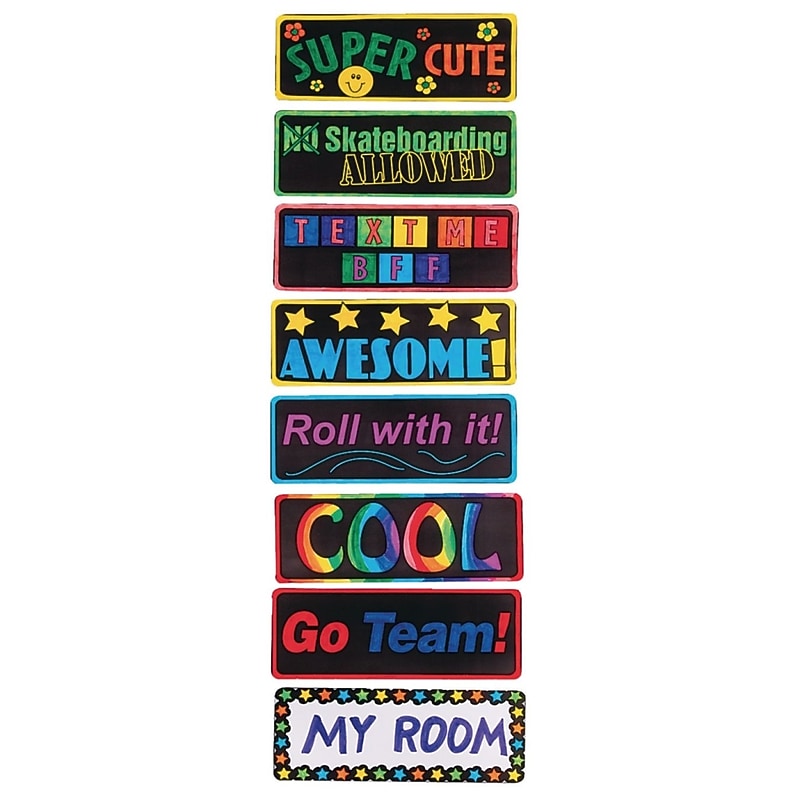 S&S Fun Signs Kit, 48/Pack (GP2137) image 1