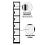 AdirOffice 72"H 6-Tier Black/White Storage Locker (ADI629-206-B-W-DL)~#|#~1A83E40D-42AB-4FBA-AC76478E6C49BAEB_sc7