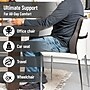 Mind Reader Memory Foam Ergonomic Lower Back Cushion Office Chair Support, Gray (VERTBACK-GRY)~#|#~1A89350A-62DD-45E9-89E0DE409DB785CC_sc7