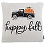 Safavieh Fall Truck Pillow, 18" X 18" (HOL3208A-1818)~#|#~1A8CBFCB-3F23-4D76-90673D4DA1EAD711_sc7